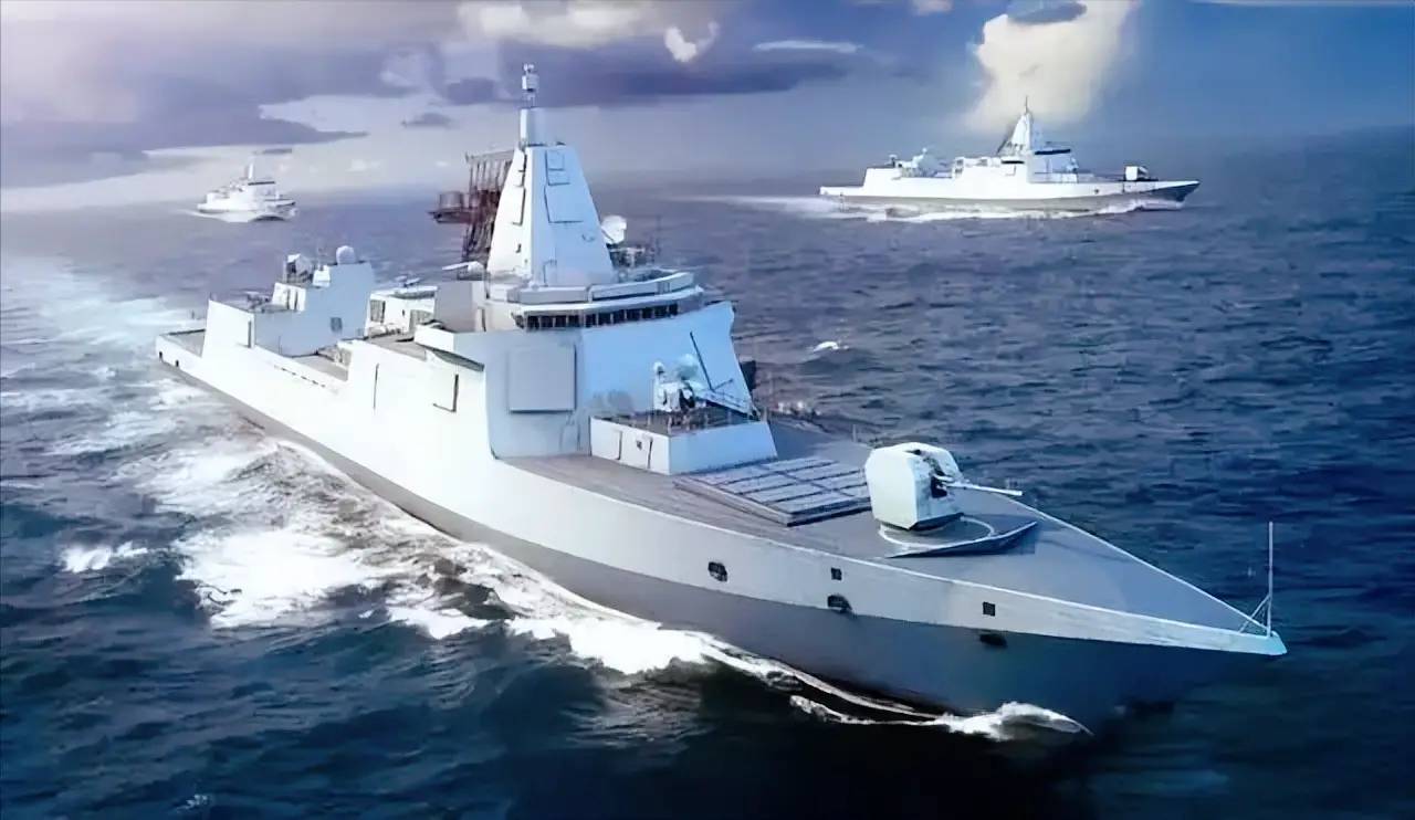 中国海军新一代战舰，055型驱逐舰的崛起与意义，中国海军新星，055型驱逐舰的崛起及其意义