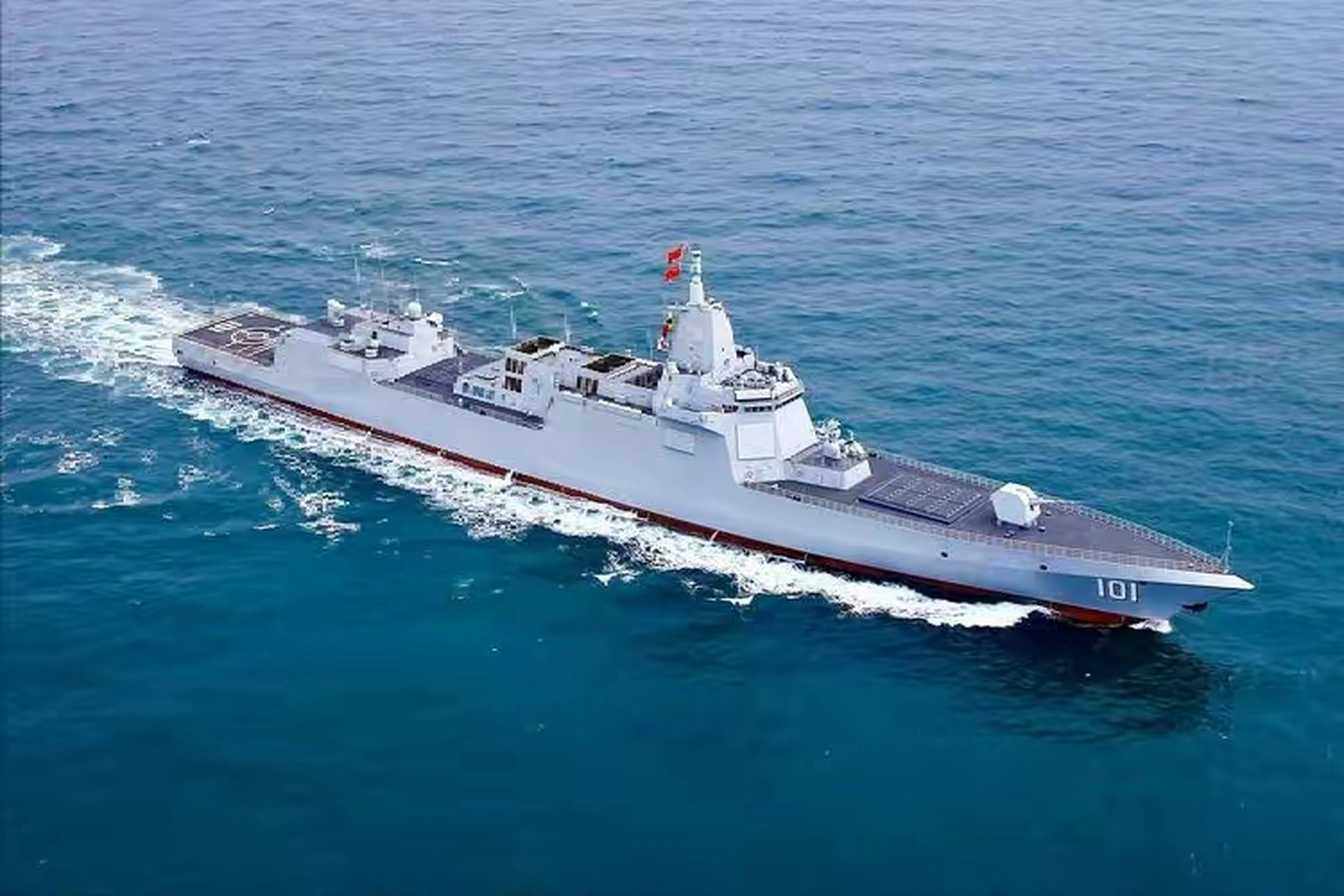 中国海军新一代战舰,055型驱逐舰的崛起与意义,中国海军新星,055型驱逐舰的崛起及其意义