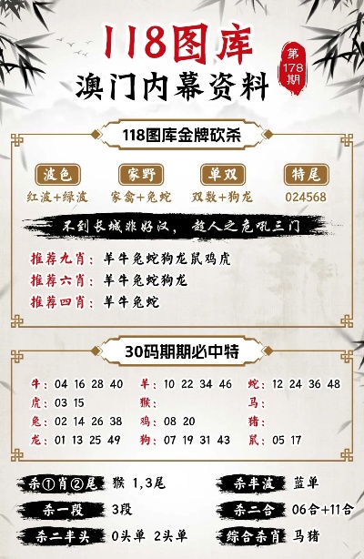 澳彩六肖王中王特一