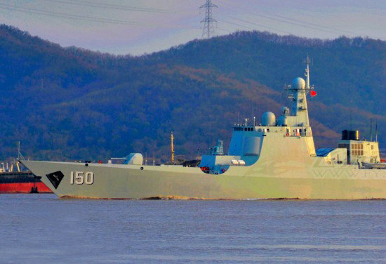 中国海军150长春舰，新时代的海上卫士，中国海军长春舰，新时代的海上卫士