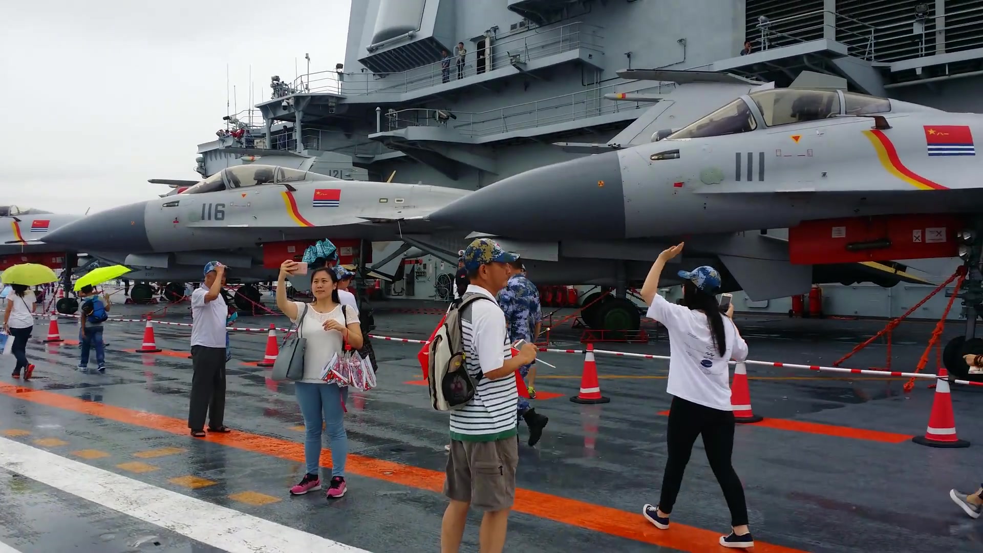 航母参观，一次难忘的海上之旅，航母参观之旅，难忘的海上体验