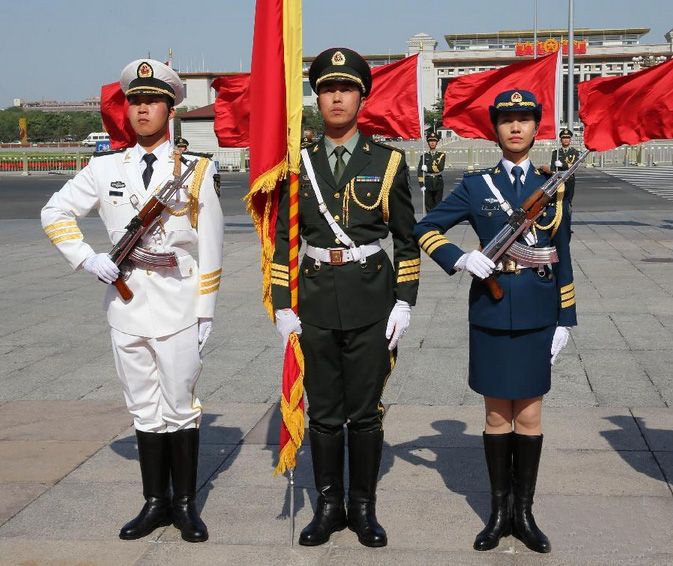 三军仪仗队老照片，历史的见证与时代的记忆，三军仪仗队老照片，历史的见证与时代记忆