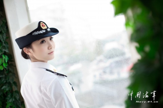 最美中国海军女兵图片，展现力量与柔美的独特魅力，最美海军女兵图片，力量与柔美的独特魅力展示