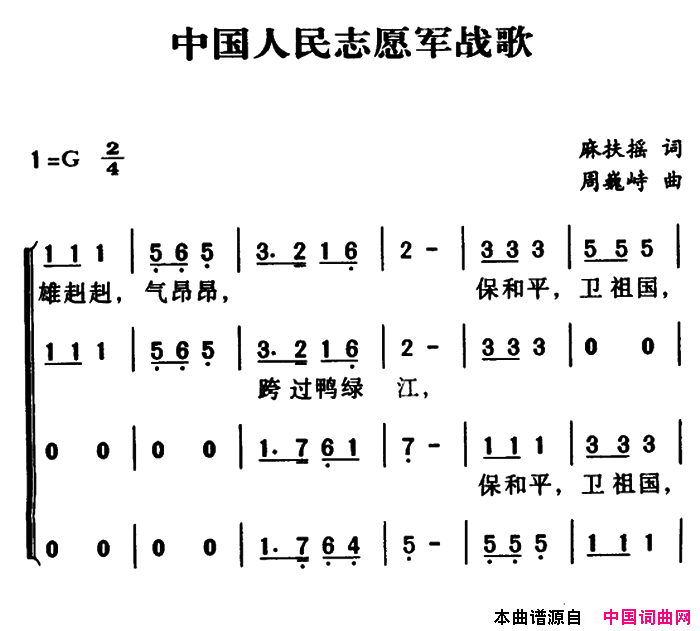 志愿军战歌曲谱，历史的旋律与时代的记忆，志愿军战歌曲谱，历史的旋律与时代记忆的传承