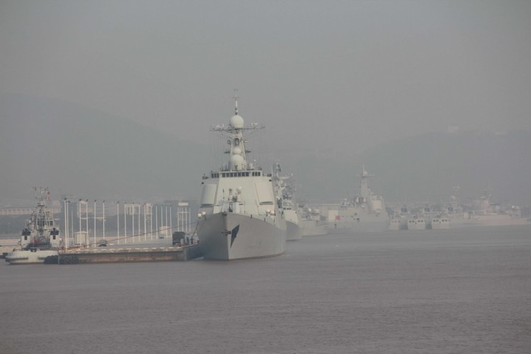 象山石浦的驱逐舰，海洋的守护者，象山石浦驱逐舰，海洋的守护者