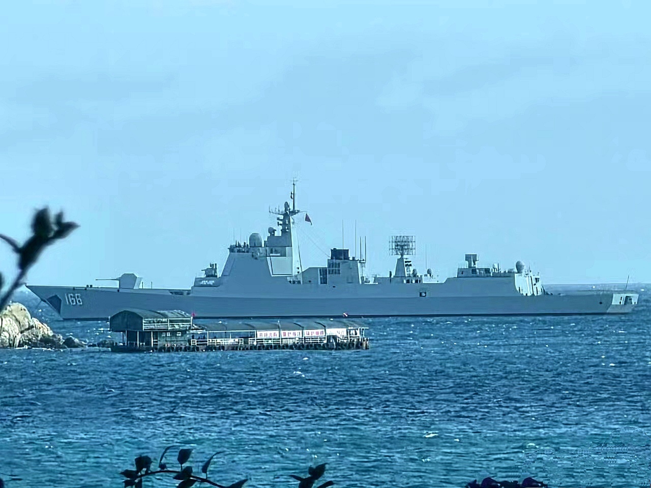 海军渭南舰，荣耀与担当的象征，海军渭南舰，荣耀与担当的航海先锋