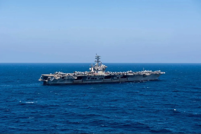美国航母红海被炸事件真相探究，美国航母红海被炸事件真相揭秘
