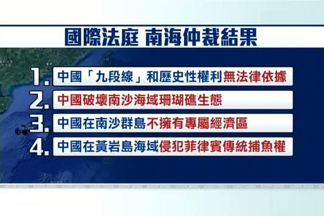 南海仲裁案结果