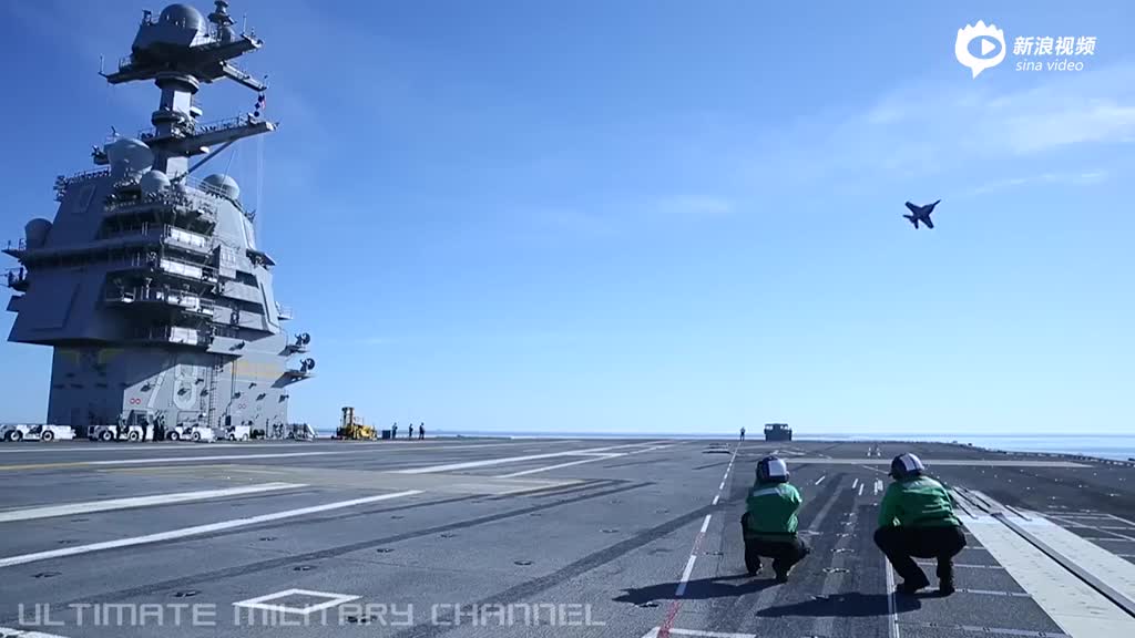 美国福特号航空母舰视频，探索现代海上巨无霸的震撼之旅，探索现代海上霸主，美国福特号航空母舰震撼之旅视频