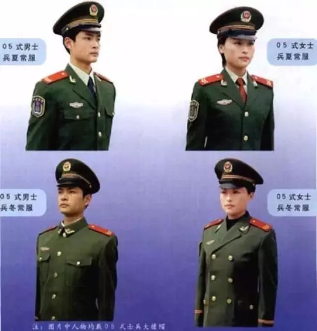 武警军装演变史,荣耀与时代的印记,武警军装演变史,荣耀与时代的印记