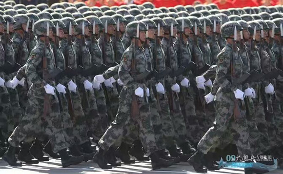 阅兵风采，2009年步兵方队，阅兵风采，步兵方队风采展示，2009年纪念版