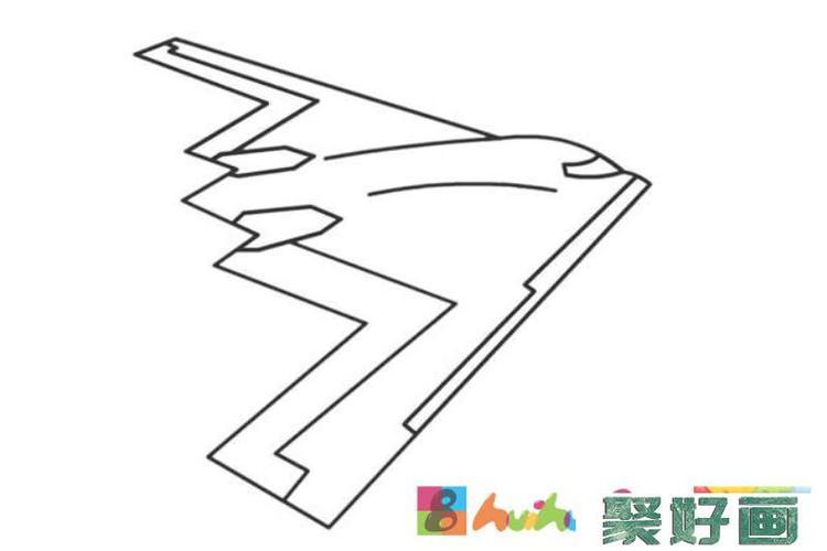 中国轰炸机简笔画，探索与创作，中国轰炸机简笔画，探索与创意之旅