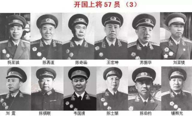 中国历史上的名将，揭秘中国军队历史上的五十七位上将，中国历史上的名将揭秘，五十七位上将传奇传记