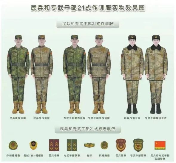全军配发夹克式作训服，现代化军事转型的标志，全军配发夹克式作训服，现代化军事转型的显著标志