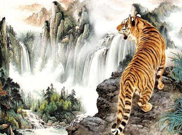 猛虎下山王中王，一生肖之传奇，猛虎下山，生肖传奇之王中王