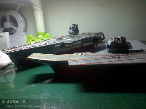 如何用纸板制作航空母舰模型，纸板制作航空母舰模型教程