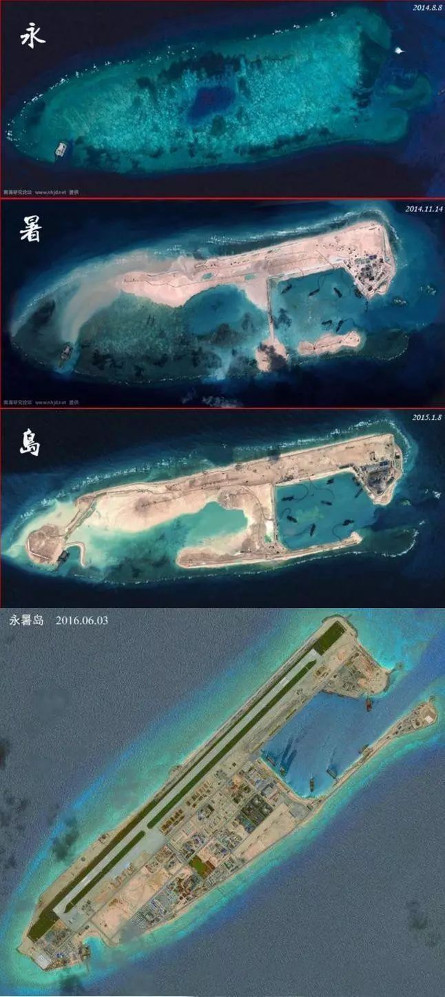 永暑礁、渚碧礁与美济礁，南海重要地理标识的位置与意义，南海三大地理标识，永暑礁、渚碧礁与美济礁的位置与战略意义