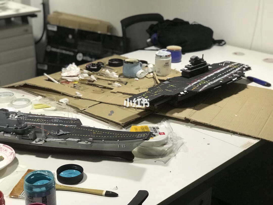 纸箱做航母模型，一步步带你走进纸艺军事世界，纸箱制作航母模型，走进纸艺军事世界的指南