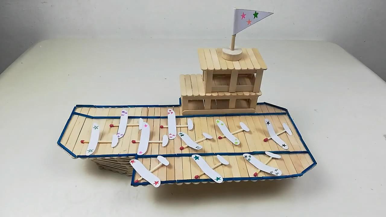 航空母舰模型手工制作过程详解，航空母舰模型手工制作的详细教程
