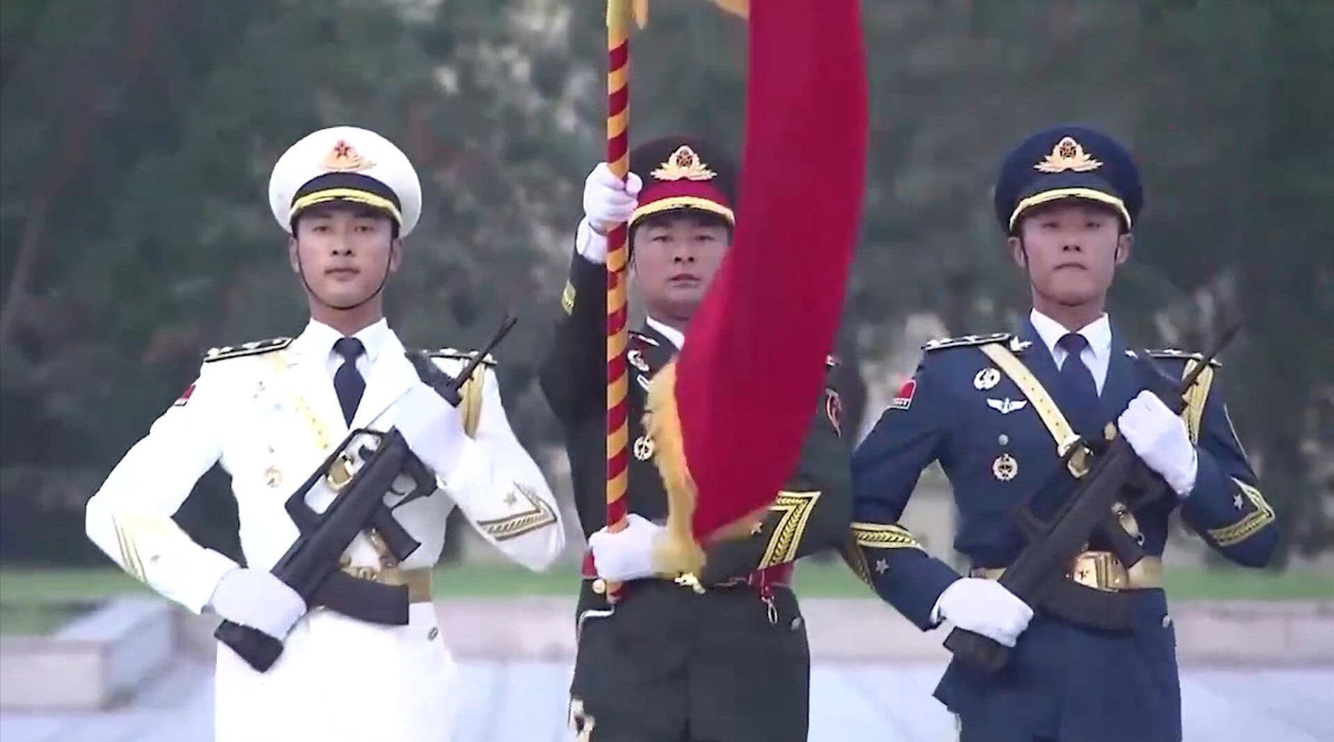 三军仪仗队海外阅兵视频，展现国家力量与荣耀，三军仪仗队海外阅兵视频彰显国家力量与荣耀风采