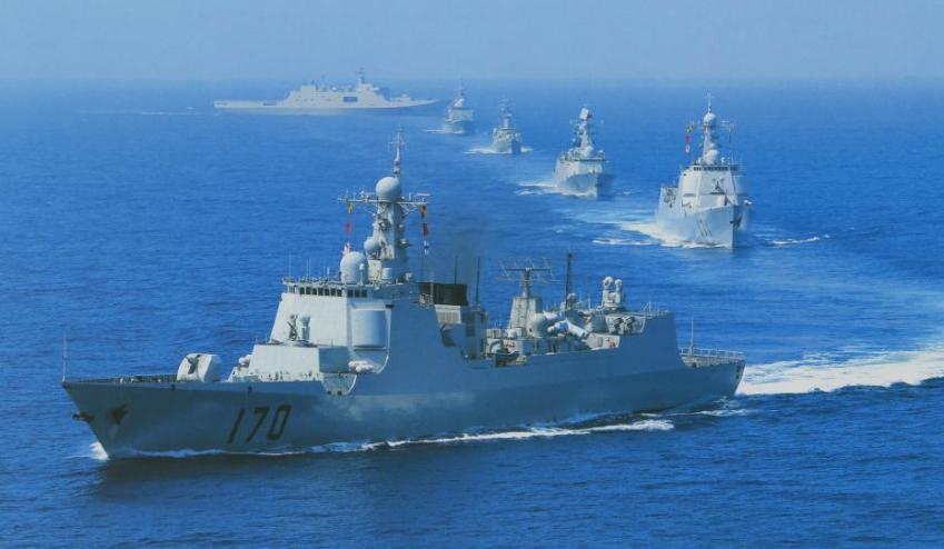 中国海军新纪元，052C导弹驱逐舰的服役，中国海军新纪元，052C导弹驱逐舰的崭新服役