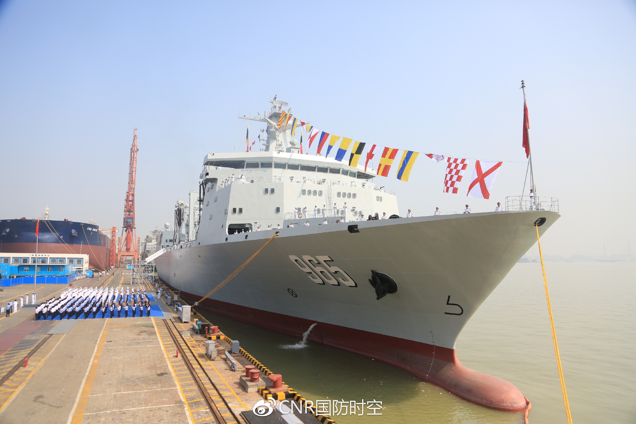 西昌舰540入列，中国海军力量的新篇章，西昌舰入列，开启中国海军新篇章