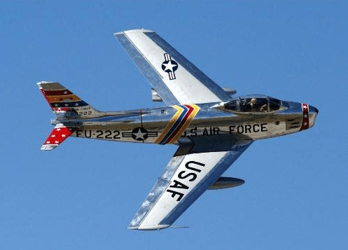 F86佩刀战斗机与米格15，冷战时期的空中对决，冷战时期空中对决，F86佩刀战斗机与米格15的对决