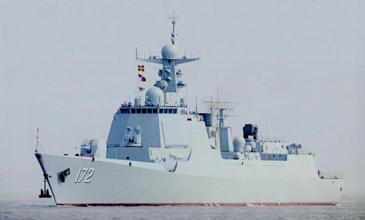 052D导弹驱逐舰