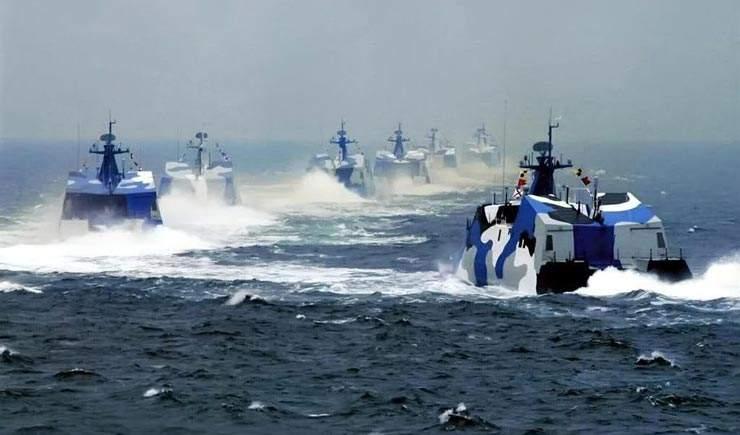 中国海军022型导弹艇