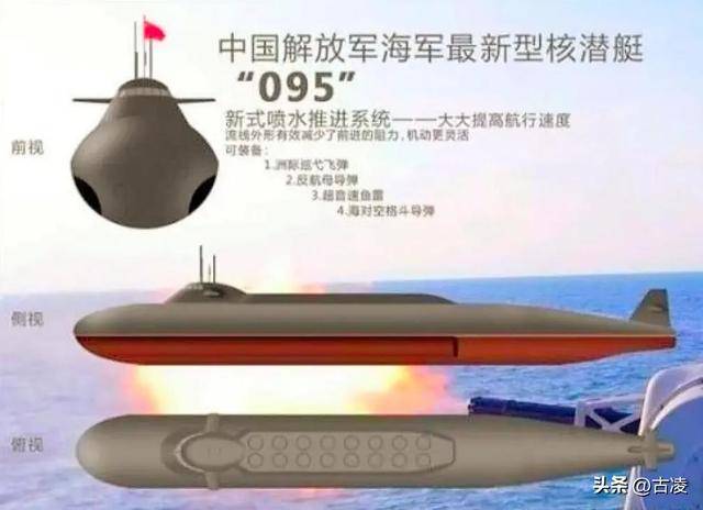 中国核潜艇与美俄核潜艇的差距分析，中国核潜艇与美俄核潜艇的对比差距分析