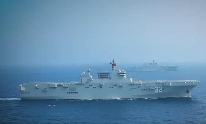 关于中国海军075型四号舰的最新消息，中国海军075型四号舰最新动态报道