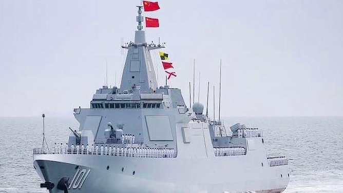 中国海军新一代战舰崛起