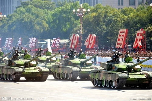 中国阅兵仪式
