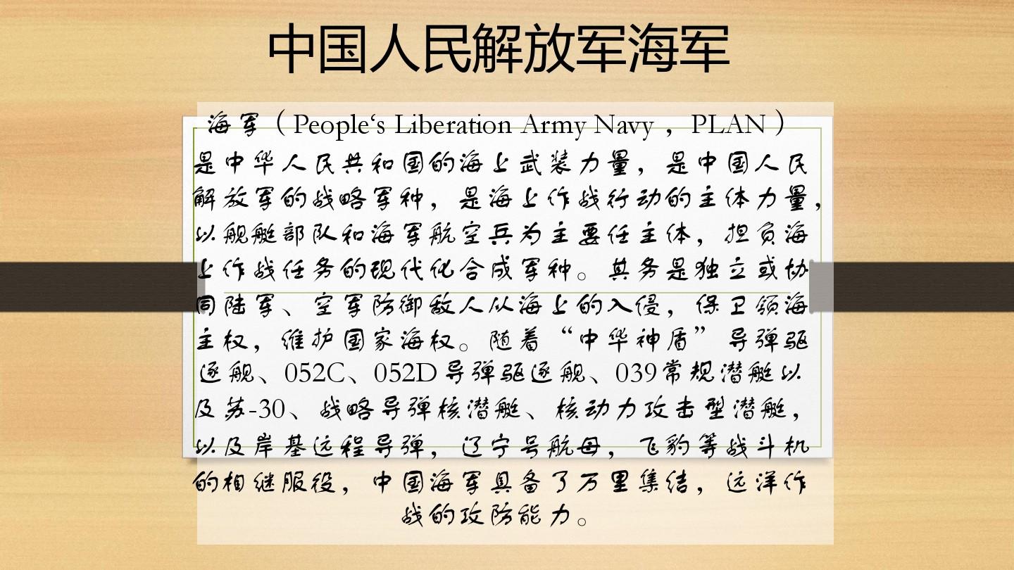 海军的介绍主要内容，海军概览，历史、职责与力量展示