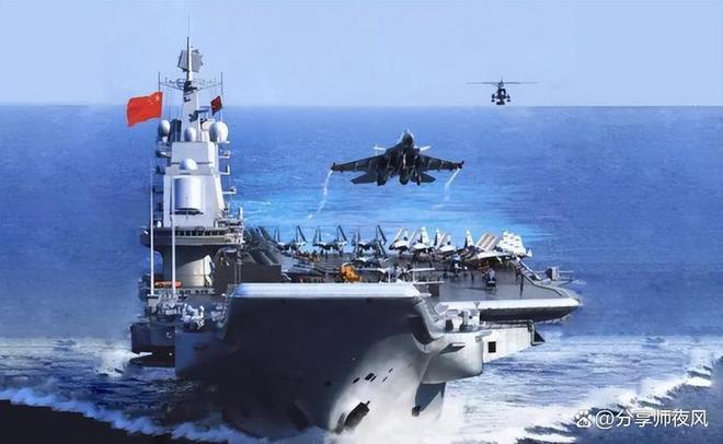 中国三艘航母大小对比图，中国三艘航母大小对比图解