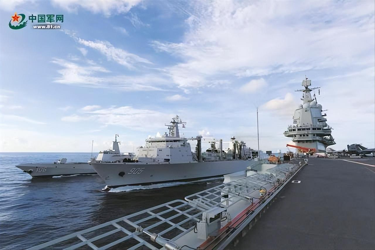 中国海军力量新里程碑