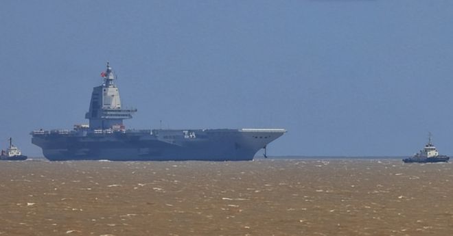 福建号军舰，中国海军的新锐力量，福建号军舰，中国海军的新锐力量亮相