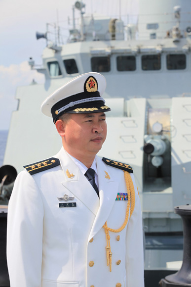 海军强国之盾，海口号导弹驱逐舰舰长的使命与担当，海军强国之盾，海口号导弹驱逐舰舰长的使命担当与战略领航