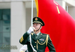 三军仪仗队现任成员的风采与担当，三军仪仗队现任成员，风采展现与担当使命