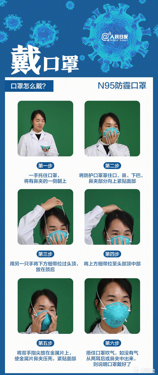 N95口罩佩戴的正确标准，N95口罩佩戴的正确方法与标准指南