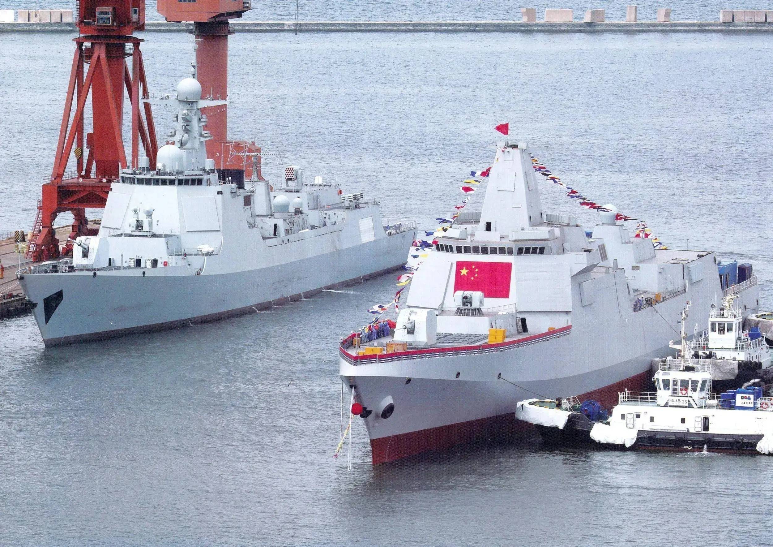 全球翘楚，中国骄傲——055型驱逐舰荣登世界第一驱逐舰宝座，全球翘楚，中国骄傲——055型驱逐舰荣登全球最强驱逐舰宝座