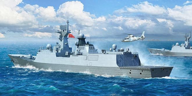 中国海军迈入新时代，054B首舰入列，中国海军迈入新时代，首艘054B护卫舰正式入列