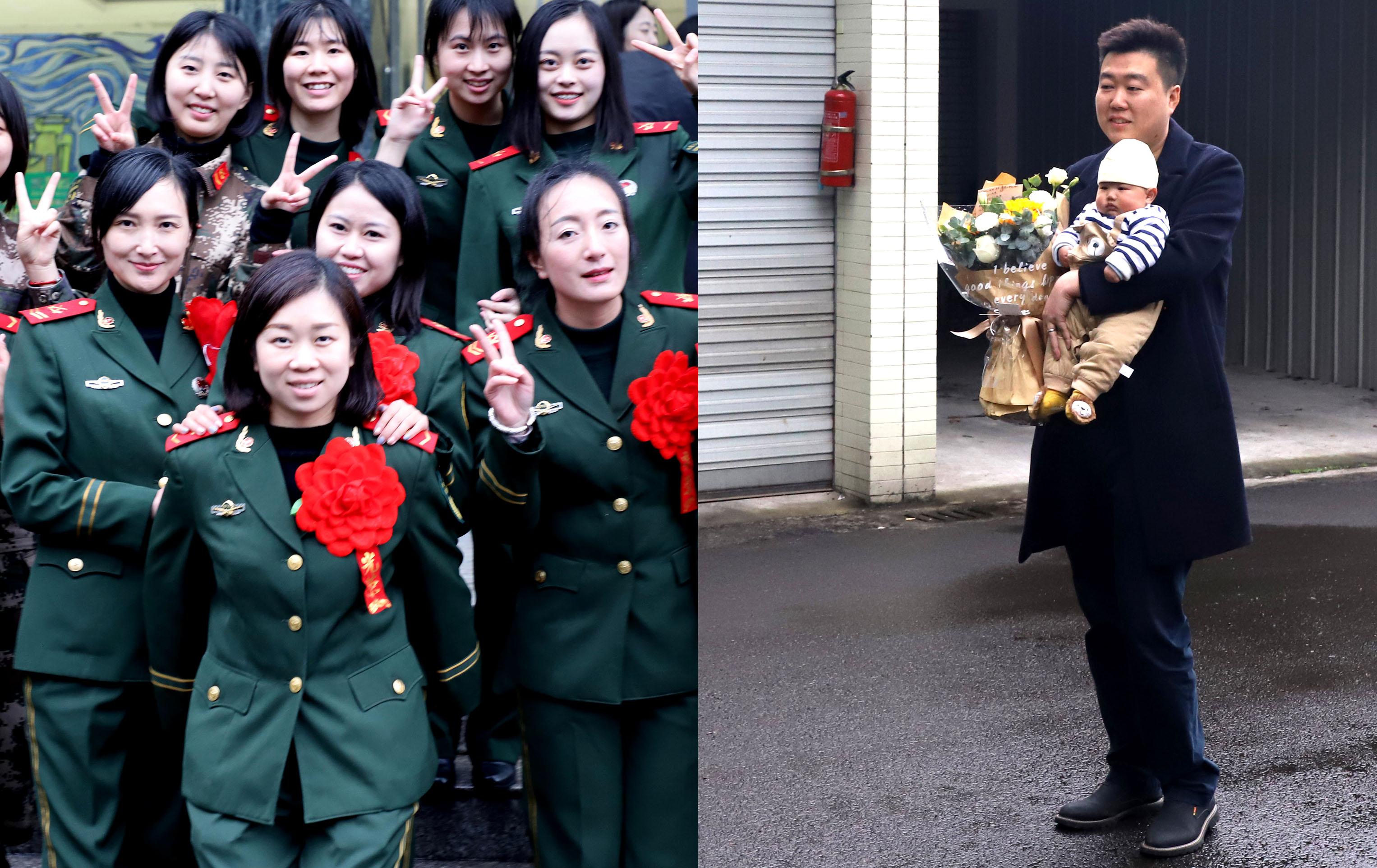 中国女兵武警图片大全，展现铿锵玫瑰的英勇风采，中国女兵武警图片展示，铿锵玫瑰的英勇风采