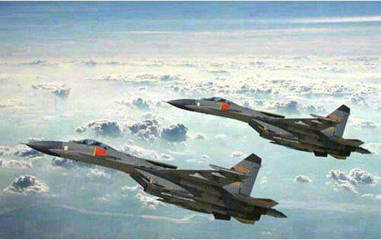 中国空军16架战机的力量与荣耀,中国空军16架战机,力量与荣耀的展现