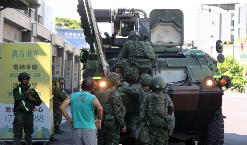 驻台美军再不跑恐被包饺子,台湾局势下的军事态势分析,台湾局势下的军事态势分析,驻台美军面临新挑战,撤离压力增大