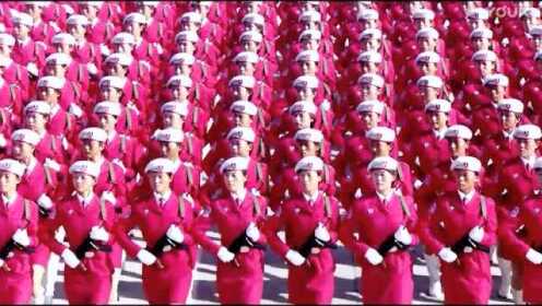 女兵参加阅兵的电影,展现力量与荣耀,女兵阅兵,力量与荣耀的展现