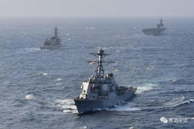美舰穿航台湾海峡为什么不开火,美舰穿越台湾海峡背后的原因与军事考量