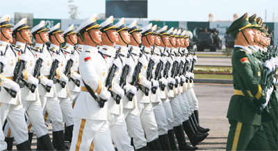 三军仪仗队第一次在香港的辉煌展示,三军仪仗队首次香港精彩展示