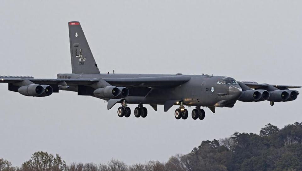 B52轰炸机南海之行,历史与现实的交汇,B52轰炸机南海之行,历史与现实的交汇点