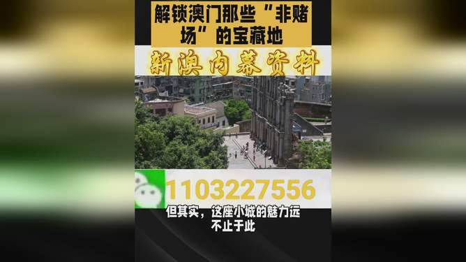 澳门今晚必开一肖一特,探索澳门的历史、文化及特色,澳门历史文化的独特魅力,探索特色与今晚必开一肖一特